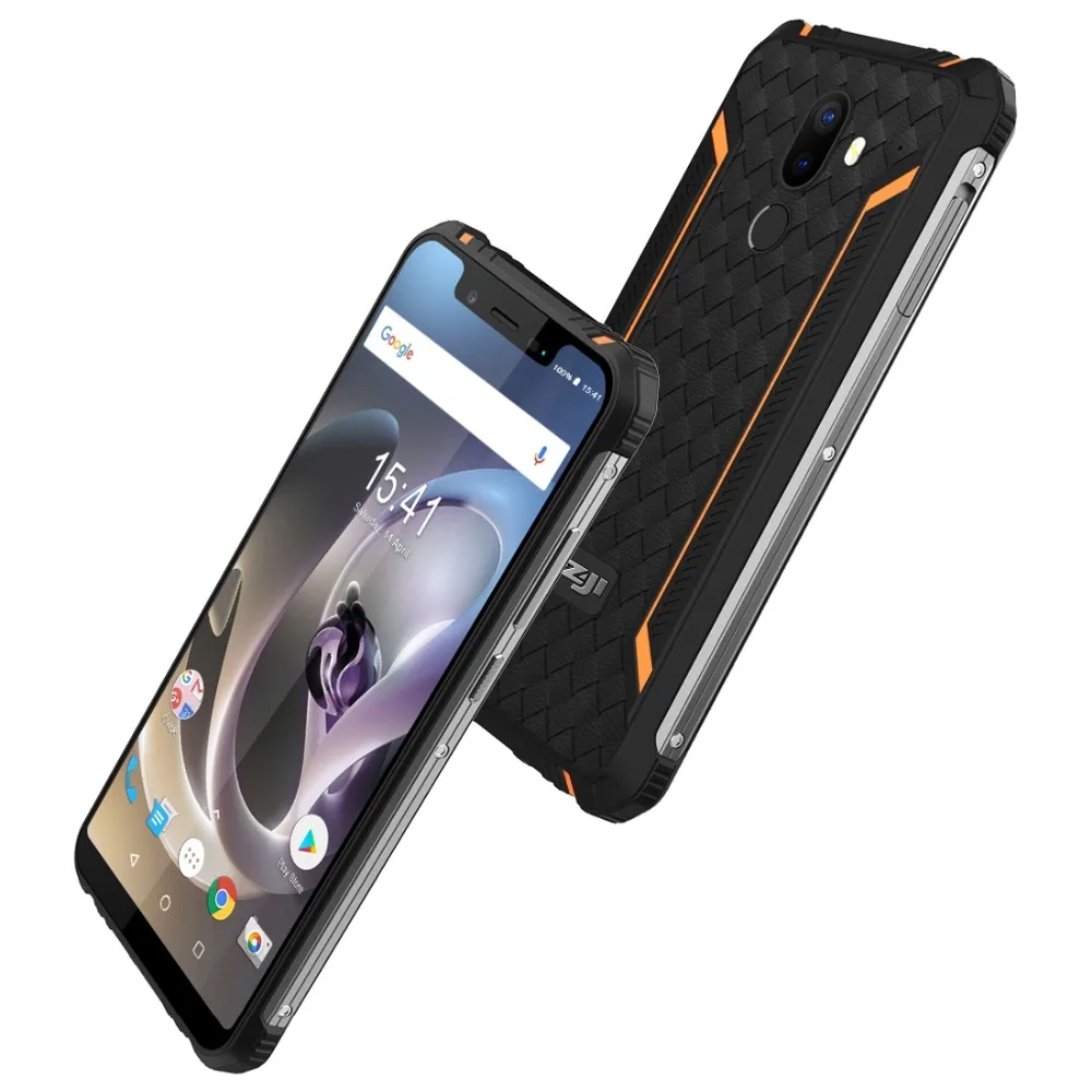 Телефон HOMTOM ZOJI Z33 двойной 4 Гб 32 ГБ водозащита IP68 аккумулятор 4600 мАч распознавание