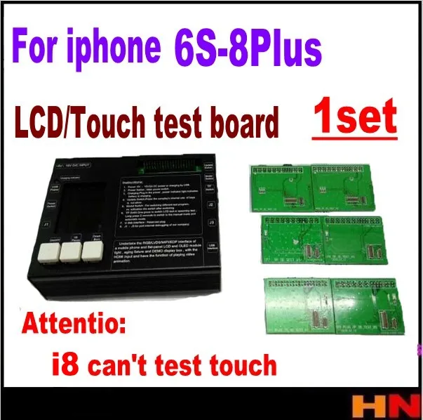 1 комплект для iphone 4 4s 5 5s 5c 6 6s 7 8 plus ЖК дисплей и дигитайзер тестер сенсорный экран