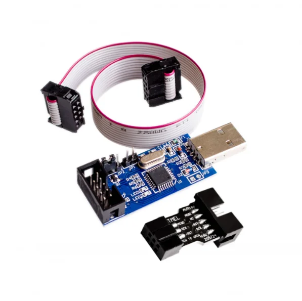 Программатор SP USB AVR 1 компл. для Atmel ASP USBISP ISP загрузчика новый + шт. 10-контактный до