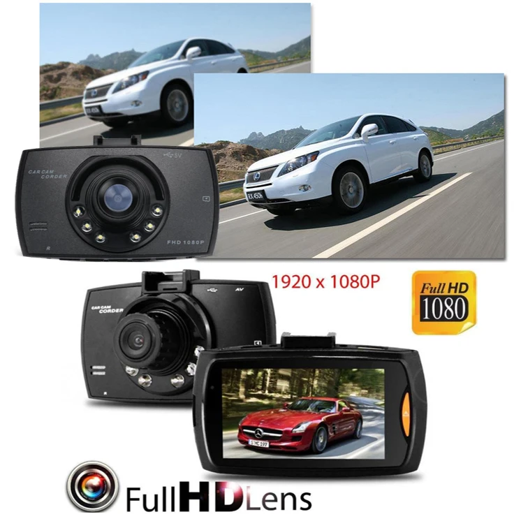 Видеокамера Автомобильный Камера обнаружения движения Loop Запись Smart светодио