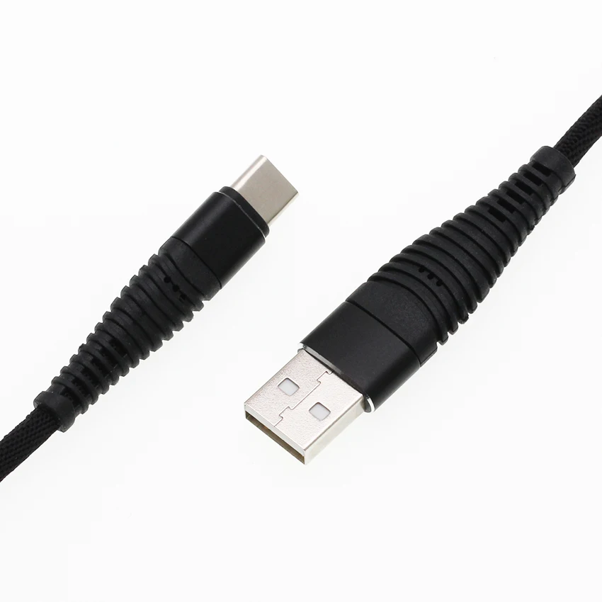 Оптовая продажа 1 м 8pin USB кабель нейлоновый плетеный Быстрая зарядка телефонный