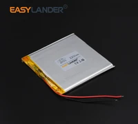 3 7v 2200mah 407075 polymer li ion battery for bluetooth notebook tablet pc ipaq e book power bank pda portable dvd 407075