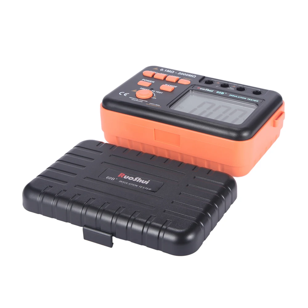 Цифровой изоляционный тестер короткого замыкания RuoShui VC60E измеритель