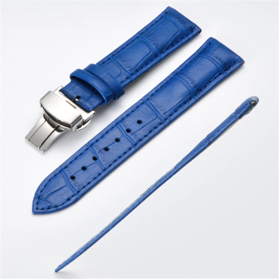 Ремешок для часов из натуральной кожи ремешок нержавеющей стали