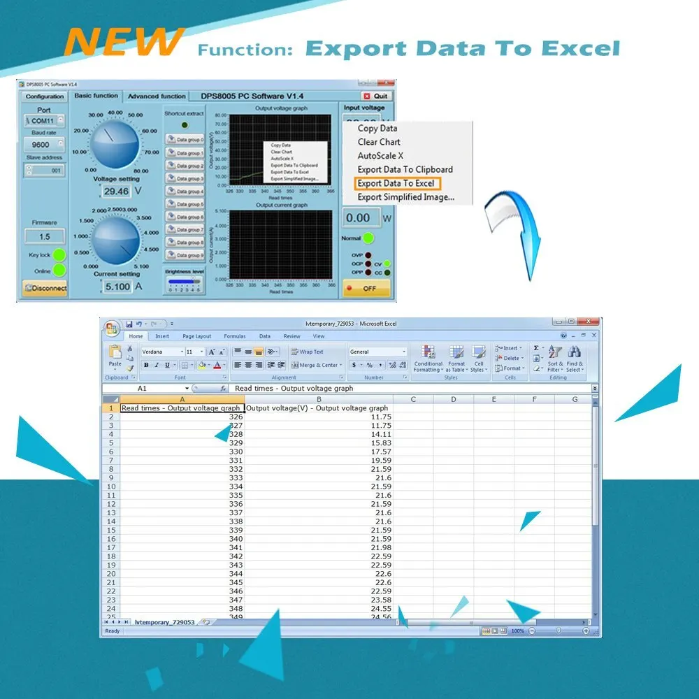 Цифровой программируемый источник питания RD понижающий вольтметр амперметр