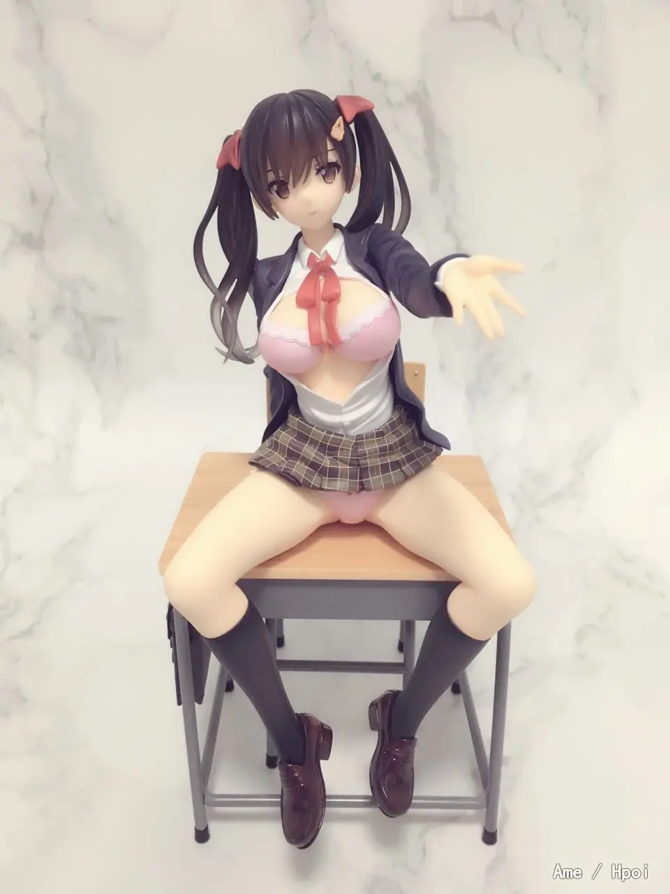 Аниме iLLust Saitom Ayaka Futaba студенческие сексуальные девушки на столе ПВХ фигурки