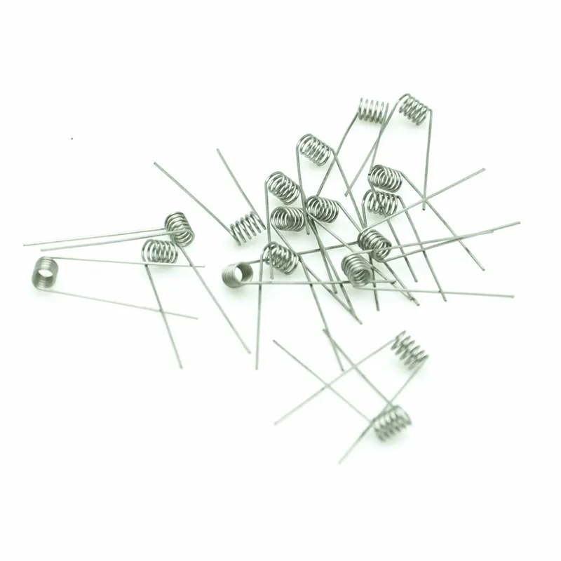 Предварительно построенный SubOhm микро катушки RDA RBA нихромовый провод 30 г AWG 0 25 мм 10