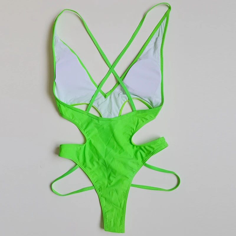 2017 много изнашивается женские стринги купальник с вырезами Монокини сексуальные
