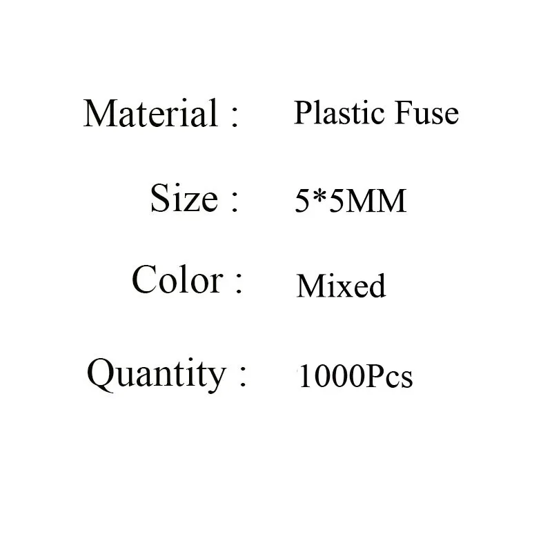 Лидер продаж европейские разноцветные прозрачные бусины предохранители 1000