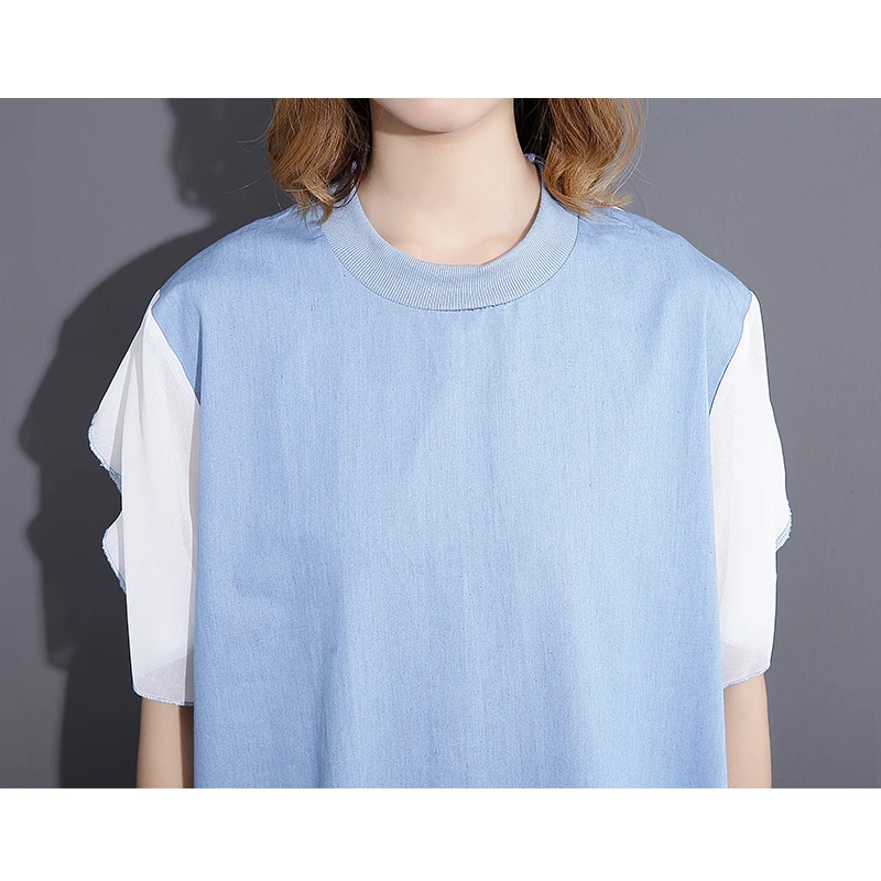 2017 новое лето элегантных женщин шифон лоскутное листьев лотоса красивые dress