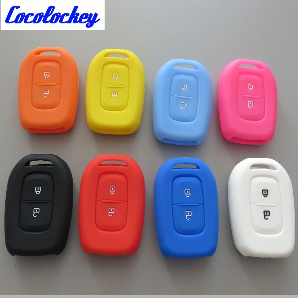 Cocolockey силиконовый чехол для автомобильного ключа телефона Renault Scenic Master Megane Duster