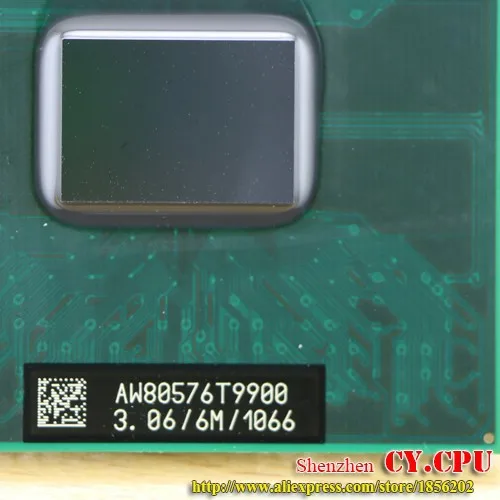 intel cpu Ноутбук Core 2 Duo T9900 ЦП 6 м кэш/3,06 ГГц/1066/двухъядерный разъем 479 процессор ноутбука forGM45/PM45