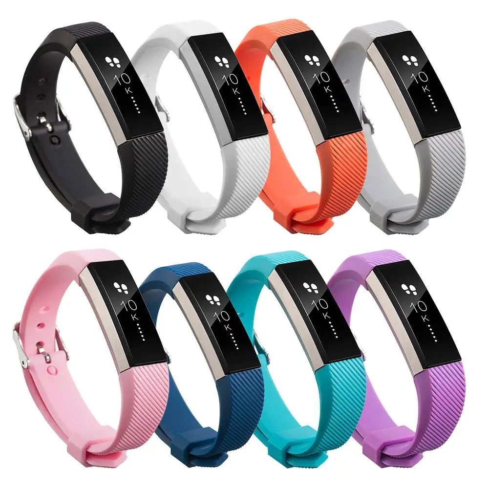 Мягкий силиконовый безопасный Регулируемый Браслет Для Fitbit Alta HR Samrt сменный