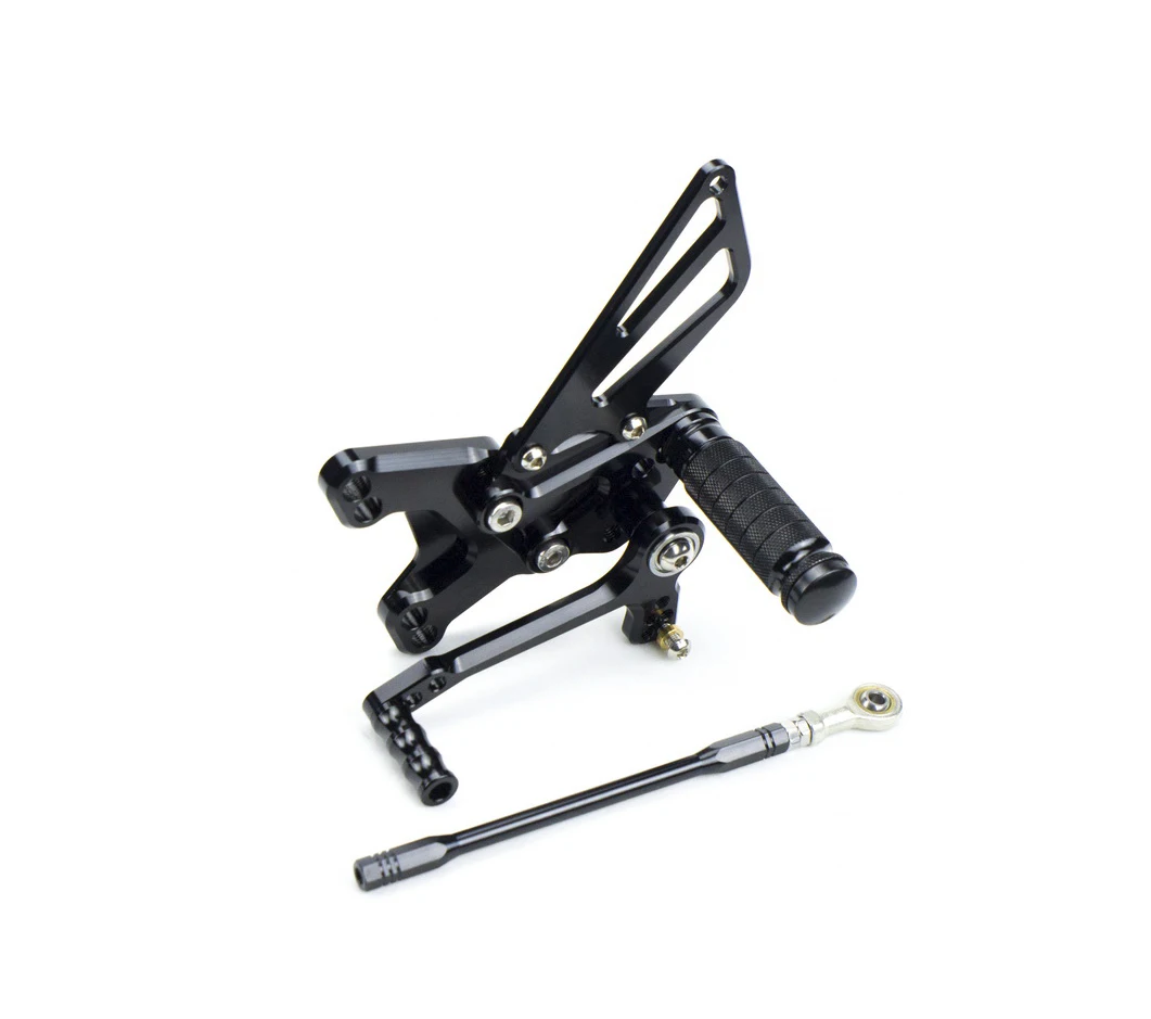 Алюминиевый Регулируемый Rearset подножек сзади наборы для ухода за кожей подножки