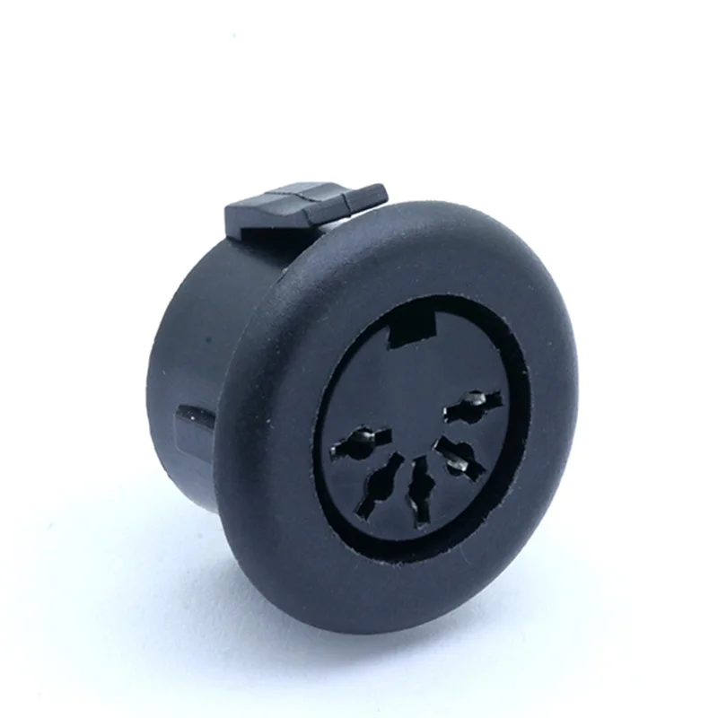 3 шт. 5pin Micro power Socket S клеммы DIN Female Jack PCB панель крепление коннектор для