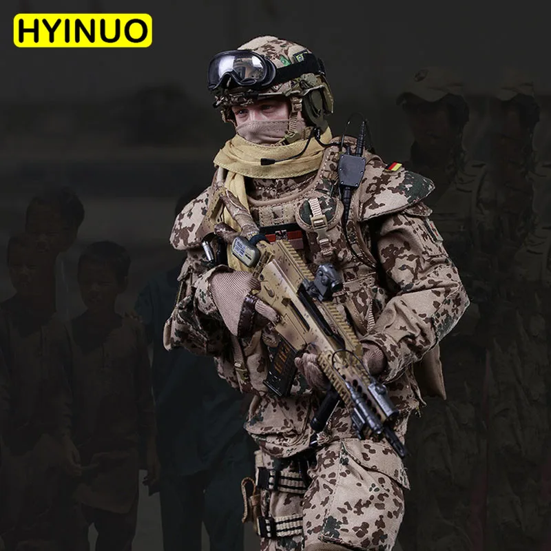

1/6 Scale FS-73009 German War Man Special Forces Male Individual Tactical Equipment Sculpt Model 12' Full Set Action Figure Doll
