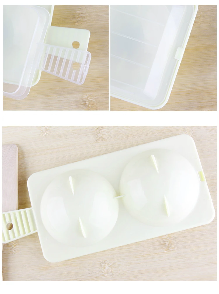 Инструменты для приготовления яиц из пластика два яйца-кашпо сэндвич