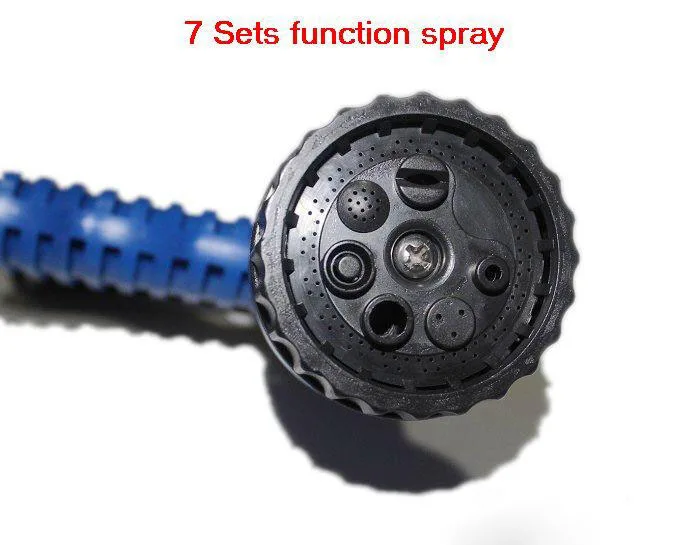 Садовый шланг для полива и орошения с распылителем расширяющийся автомобильный