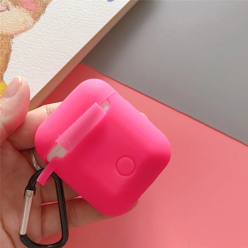 Зарядный чехол для наушников airpods, беспроводная bluetooth-гарнитура, защитный чехол, коробка для наушников, ушной воздушный pod, силиконовый Жесткий Чехол, сумка