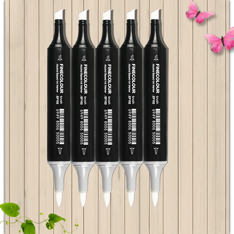 FINECOLOUR двойной наконечник бесцветный блендер художественный маркер