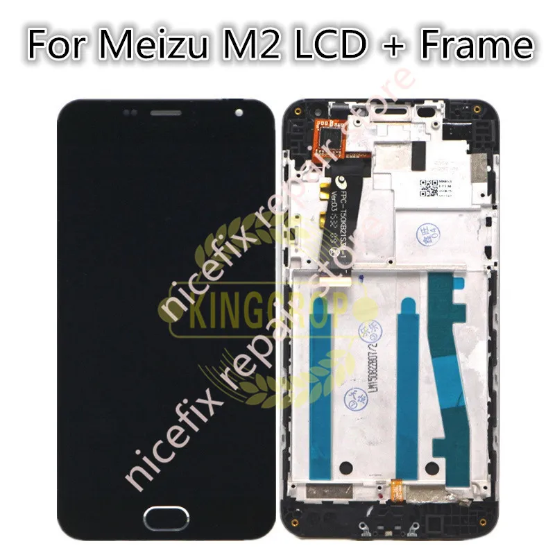 AAA Качество LCD + рамка для MEIZU M2 Мини ЖК экран Замена Mini Lcd|lcd screen display|meizu m2 mini digitizerm2