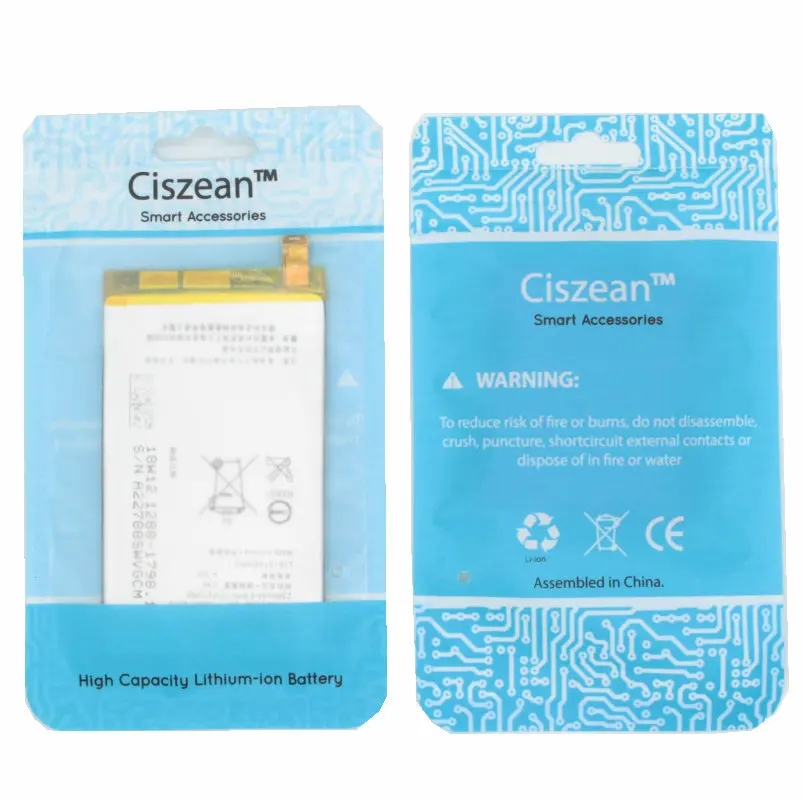 Ciszean 2 шт. 2300 мАч LIS1574ERPC Сменный аккумулятор для SONY Xperia E4 E2003 E2033 E2105 батарея