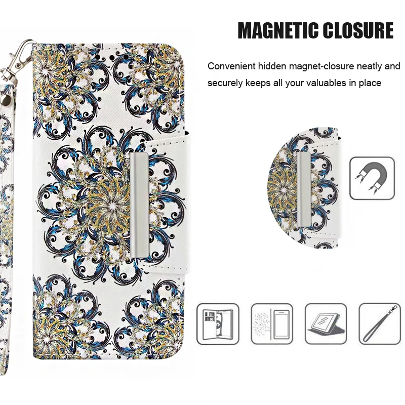 Luxury Leather Flip Wallet Soft TPU Cover For Xiaomi Redmi A2 Lite 8 6X 6A 4A 5A A1 Note 4X Y1 5 6 Pro LG K8 K10 G7 Phone Case | Мобильные