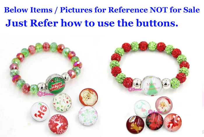 24 шт./лот Сменные рождественские праздничные ювелирные изделия DIY 18 мм кабошон