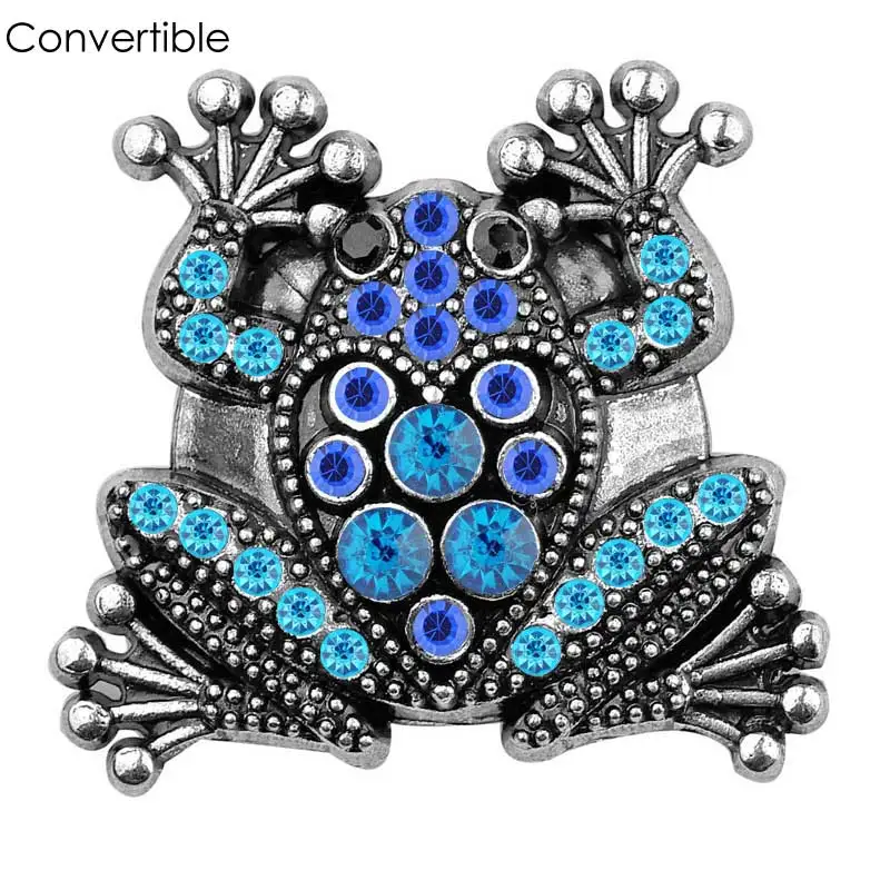 Синие стразы Forg брошь в стиле хип-хоп винтажная мусульманская Магнитная поры
