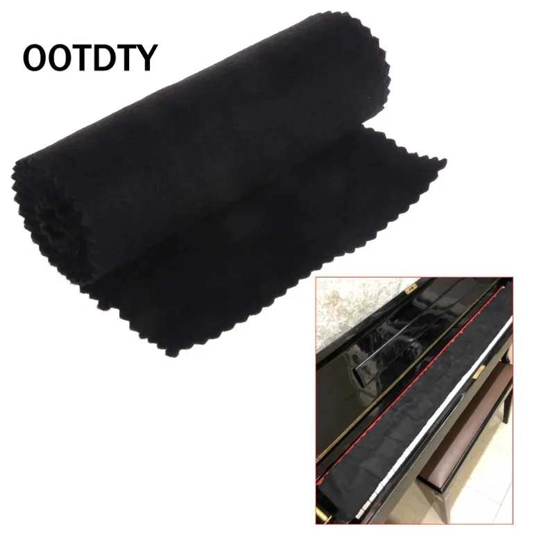 OOTDTY 88 клавиш черный мягкий чехол для ключей пианино клавиатура