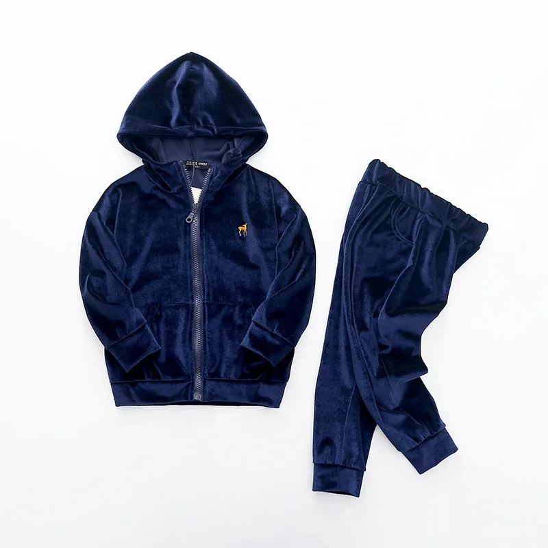 Модная Детская уличная одежда Новое поступление 2018 весенне-осенняя Вельветовая