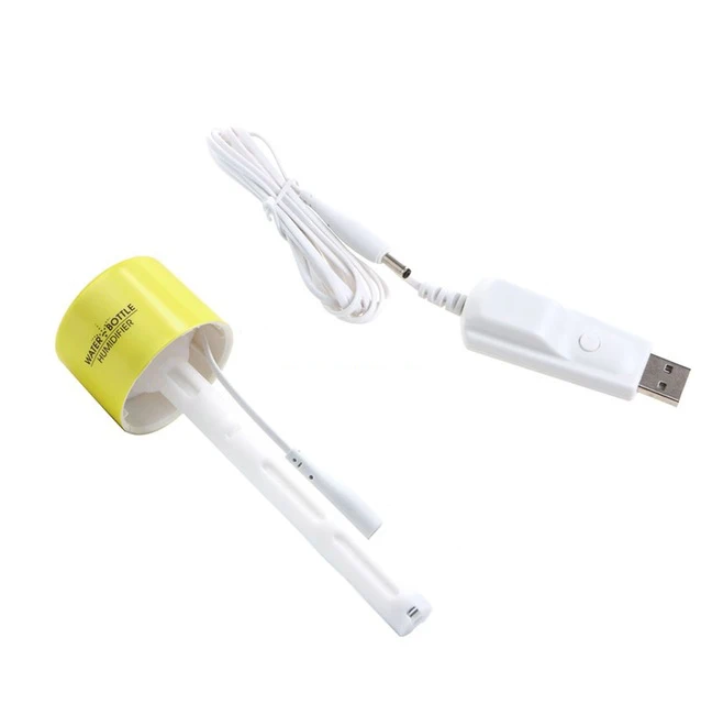 Портативный мини увлажнитель воздуха с крышкой для бутылки водой арома диффузор