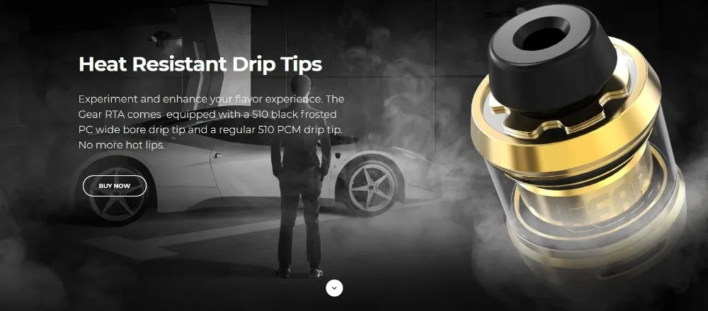 OFRF gear RTA Tank 3,5 мл 24 мм диаметр одна катушка электронная сигарета распылитель инновационный ультра-короткий воздушный путь Быстрый паровой испаритель