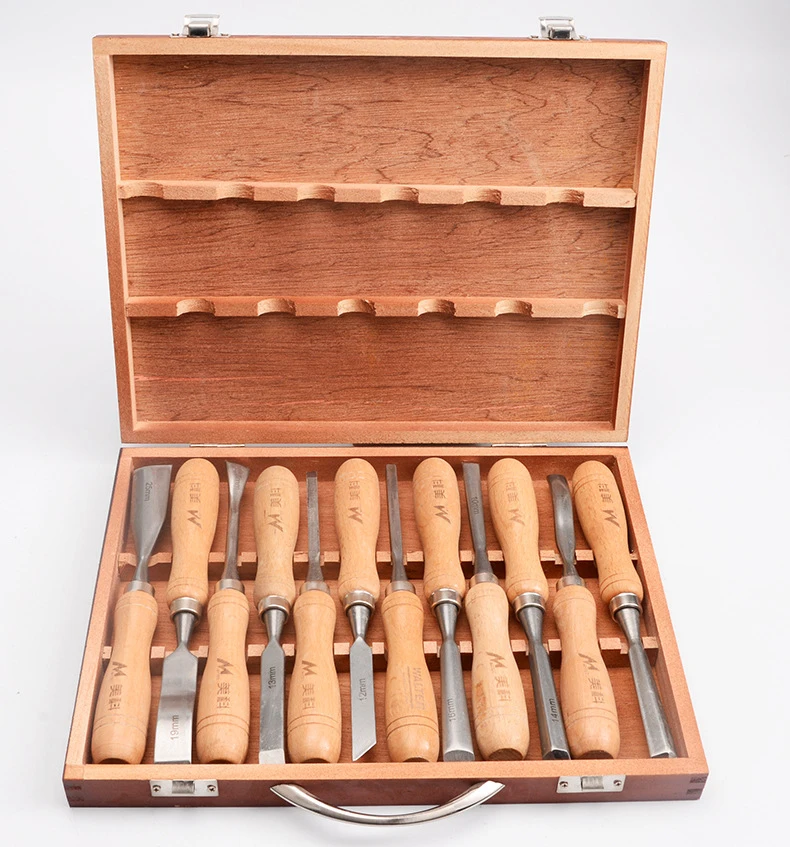 Professional Carving Chisel Wood Carving Hand Chisel Set Woodworking Professional Lathe Gouges Tools DIY Artcrafts Hand toos set