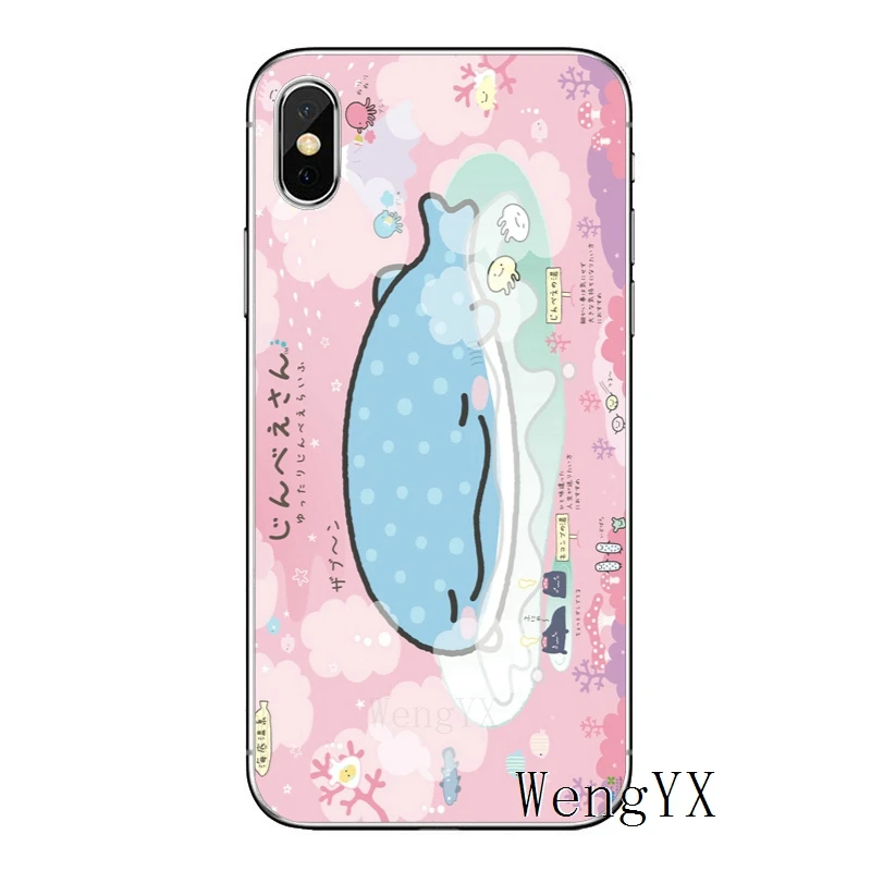 Японский кавайный КИТ Акула для samsung Galaxy S10 S9 S8 S7 S6 edge Plus Lite S5 S4 mini Note 9 8 5 4 TPU мягкий чехол для телефона