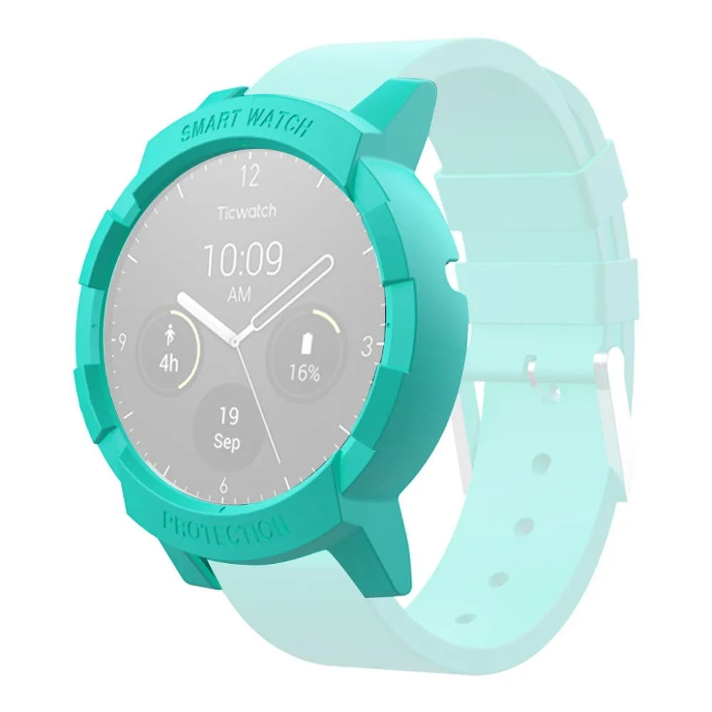 Жесткий чехол из поликарбоната для Ticwatch E ультратонкая Защита от царапин