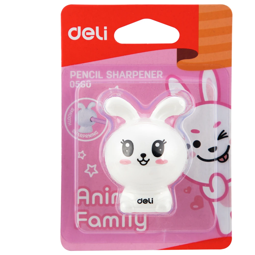 

DELI E0560 pencil sharpener pencil cutter Kids cute sharpener knife smooth sharpening school accessories stationery