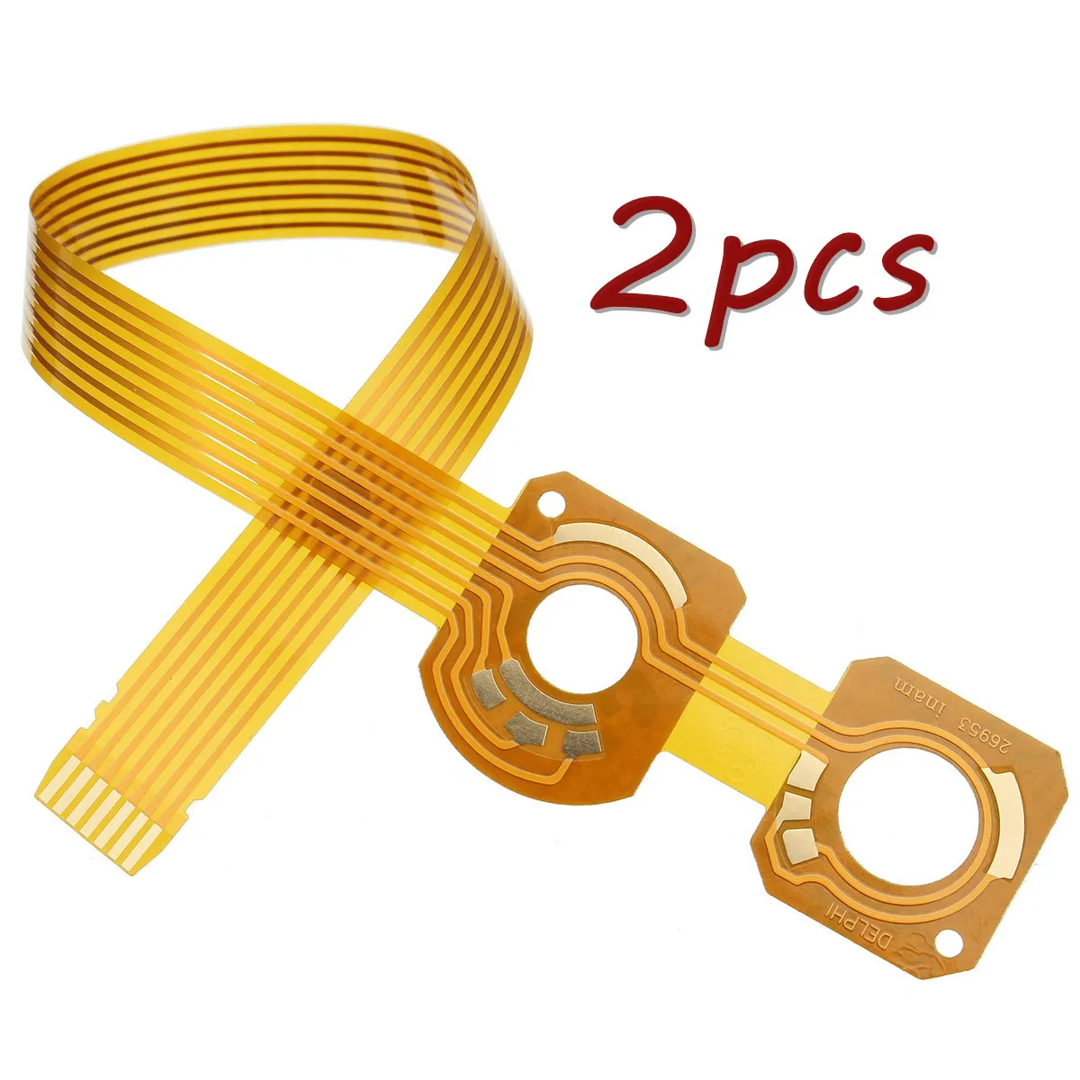 

2pcs Car Turn Signal Switch Flex/Ribbon Cable Trun Signal Steering Column for Peugeot for Citroen COM2000 COMM2000
