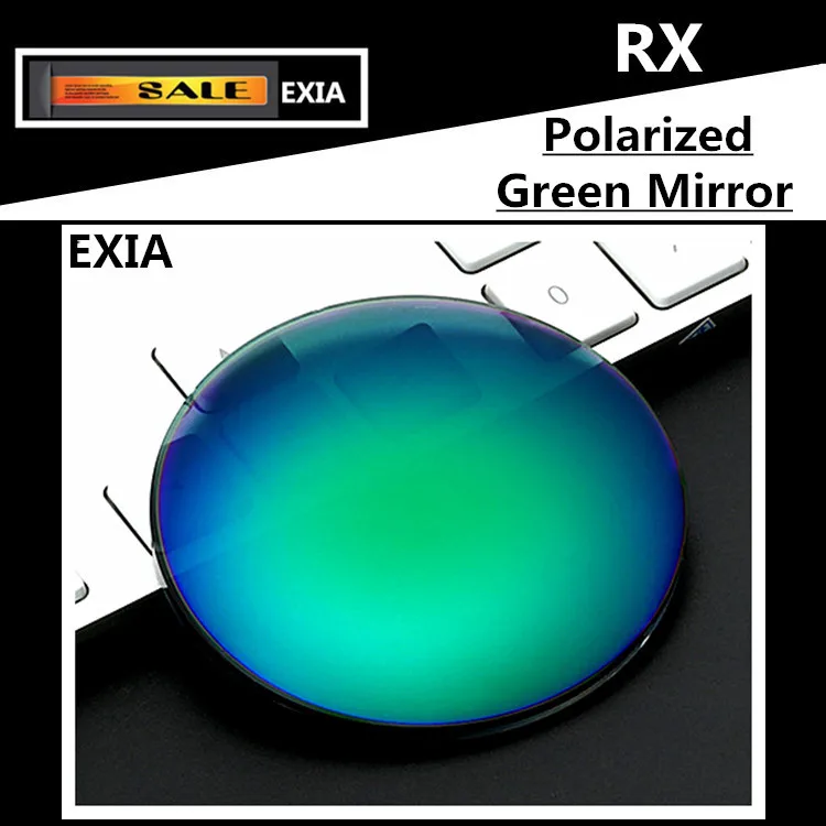 Green Mirror Lens Оптические очки цвета линзы Поляризационные мужские солнцезащитные очки EXIA оптические KD-320 - Цвет линз: Green Mirror Lens