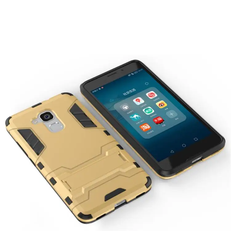 Hybrid Armor Rugged Rubber Kickstand Case Cover for Huawei Honor 5C / 7 lite GT3 Gr5 MINI |