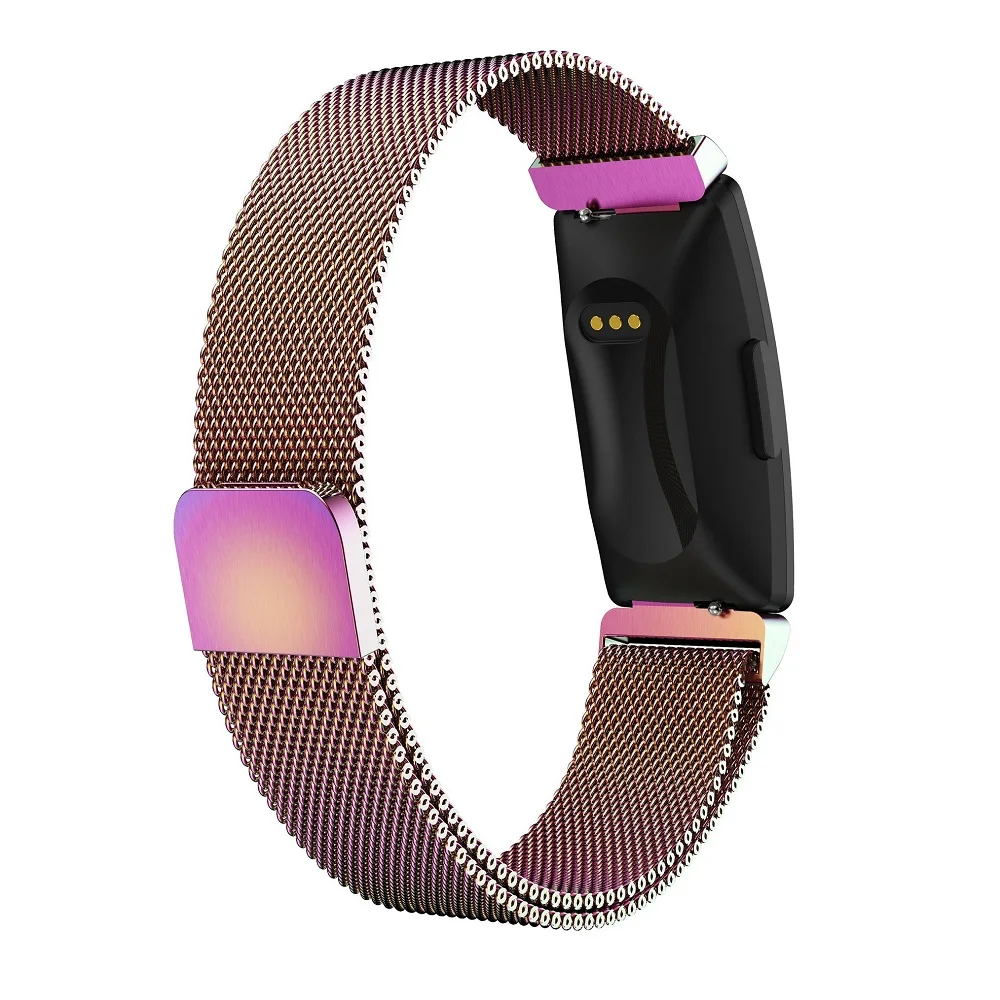 Ремешок для часов Fitbit Inspire магнитный ремешок из нержавеющей стали отслеживания