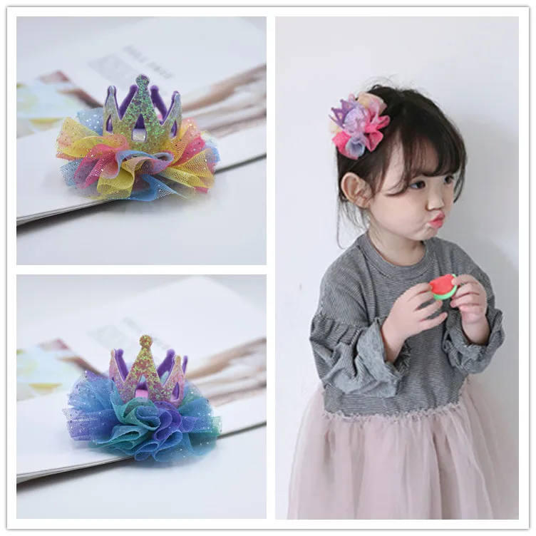 Тиары зажимы для волос с градиентом 1 шт.| |