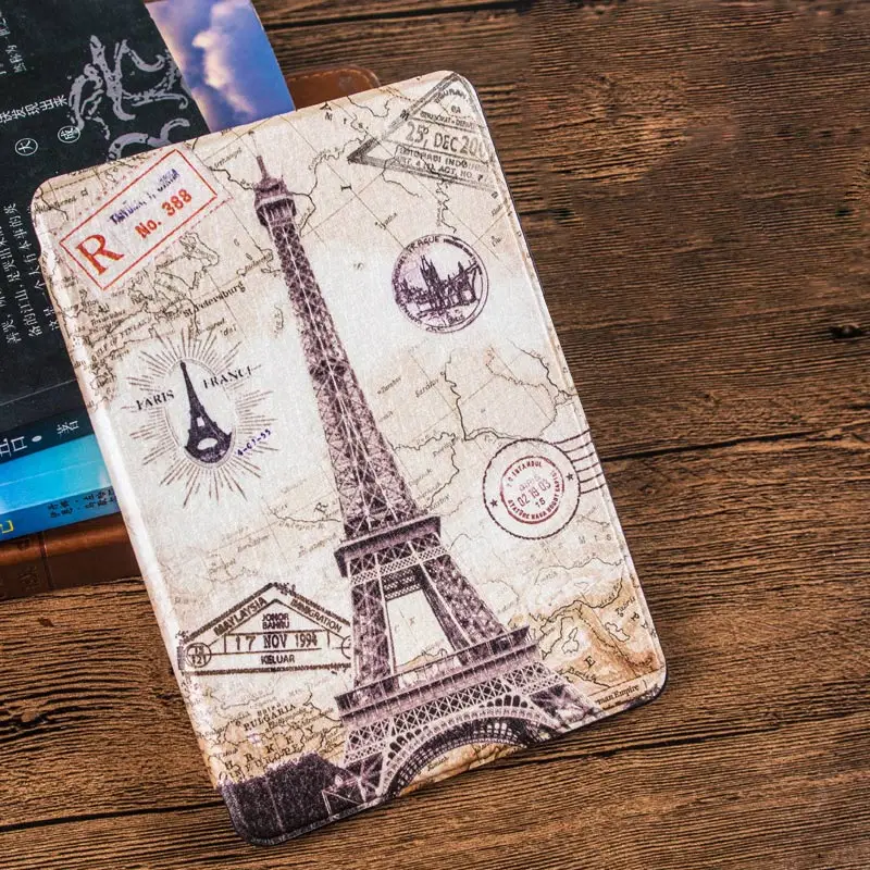 Pisa Tower Умный чехол из искусственной кожи чехол для Amazon Kindle Paperwhite 4 читалка Магнитный Водонепроницаемый чехол Funda Kindle Paperwhite 4 выпуск - Цвет: Pisa Tower