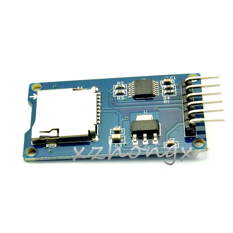 

Micro SD card interface module SPI Mini TF card reading and writing (H5A2)
