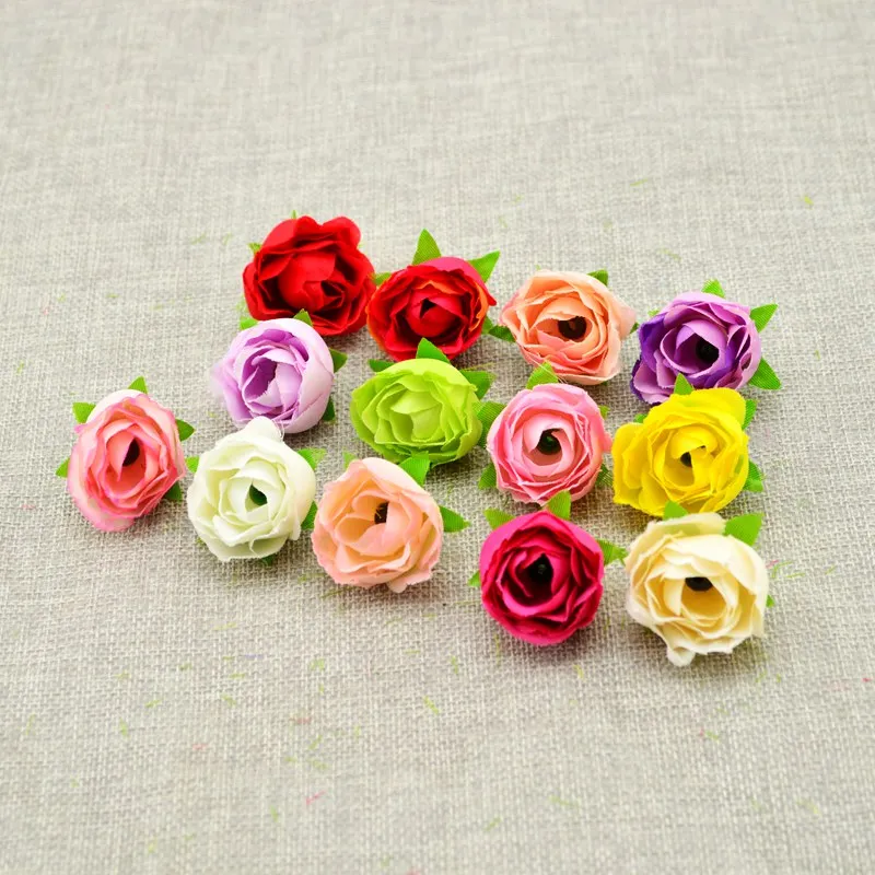 20 шт. искусственные цветы для украшения дома|silk flowers|artificial flowersrose silk flower |