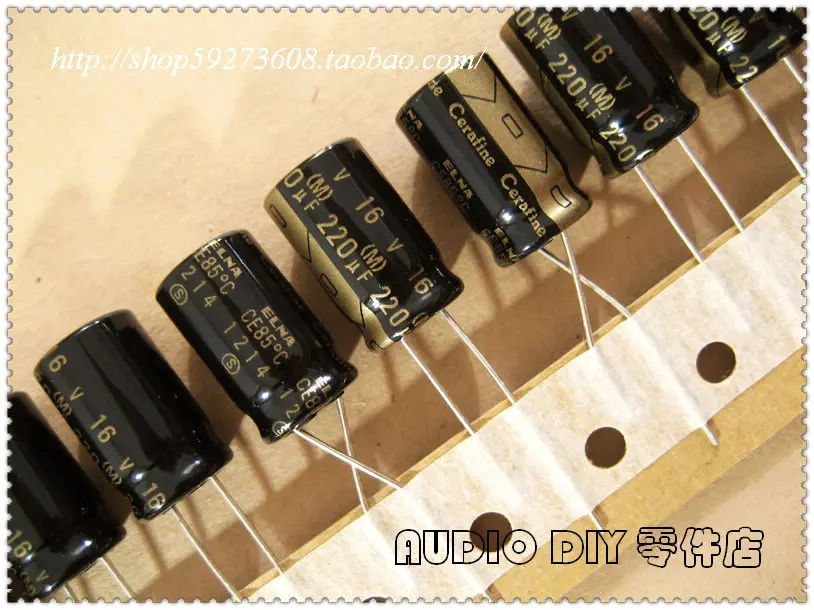 10 шт./30 шт. электролитические конденсаторы ELNA Cerafine Series 2020 мкФ/16V 220|electrolytic capacitors|audio