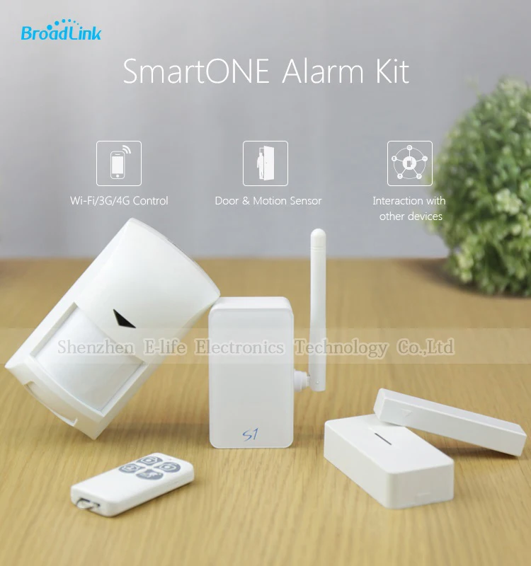 Broadlink S1C SmartOne сигнализации дома и безопасности Kit+ RM Pro RM33 плюс дома умный дом сигнализации Системы IOS Android пульт дистанционного управления телефоном Управление