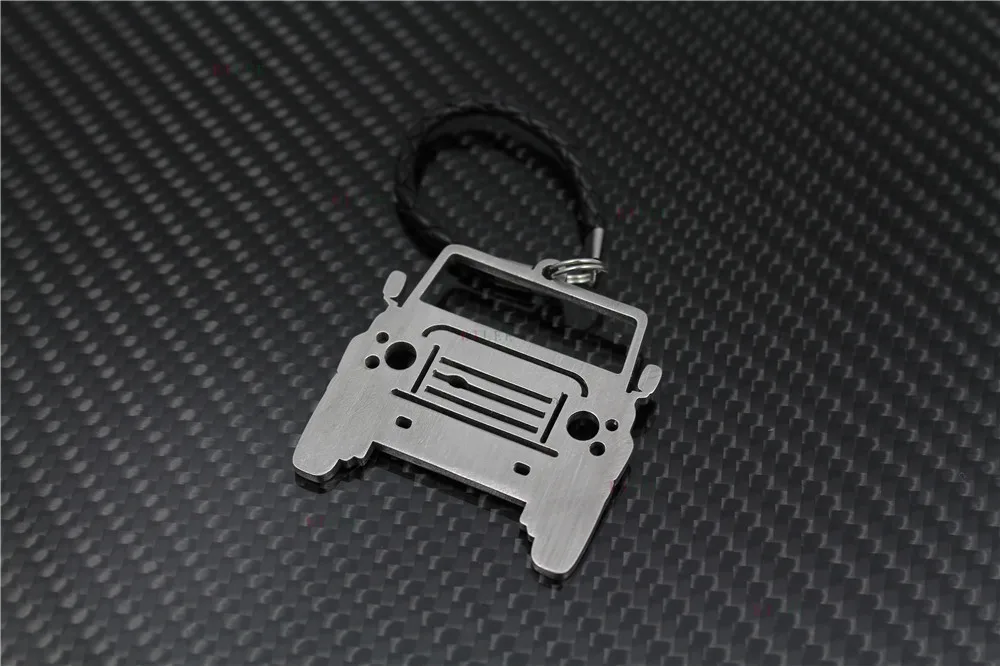 Брелок из нержавеющей стали для Land Rover Defender Крутое кольцо ключей подвеска на