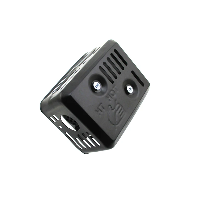 XLSION Aftermarket двигатель двигателя черный глушитель для Honda генератор GX120 4HP GX160 5.5HP GX200