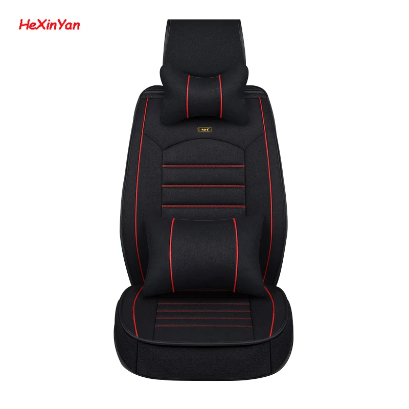 

HeXinYan Universal Flax Car Seat Covers for Chery all models A1/ 3/5 Cowin Fulwin Riich E5 E3 6 V5 Tiggo t11 X1 QQ3 auto styling